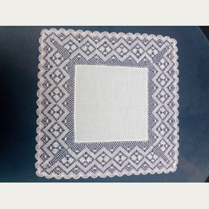 PA&Ntilde;UELO DE ENCAJE DE BOLILLOS