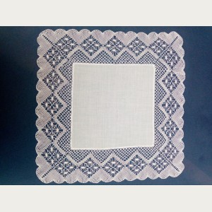 PA&Ntilde;UELO DE ENCAJE DE BOLILLOS