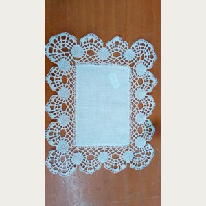 TAPETE RECTANGULAR ENCAJE BOLILLOS