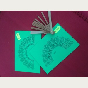 VARILLAJE DE ABANICO MINI NUMERO 2. REF.84