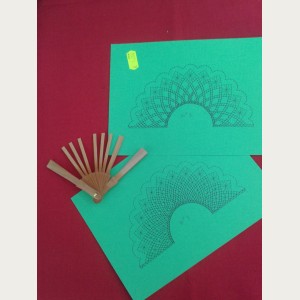 VARILLAJE DE ABANICO MINI NUMERO 3. REF.85