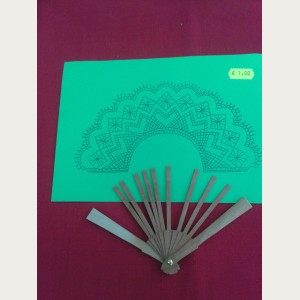 VARILLAJE DE ABANICO MINI NUMERO 4. REF.86