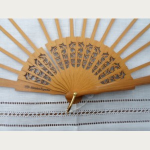 VARILLAJE ABANICO MADERAS NOBLES N&ordm; 1. REF.87